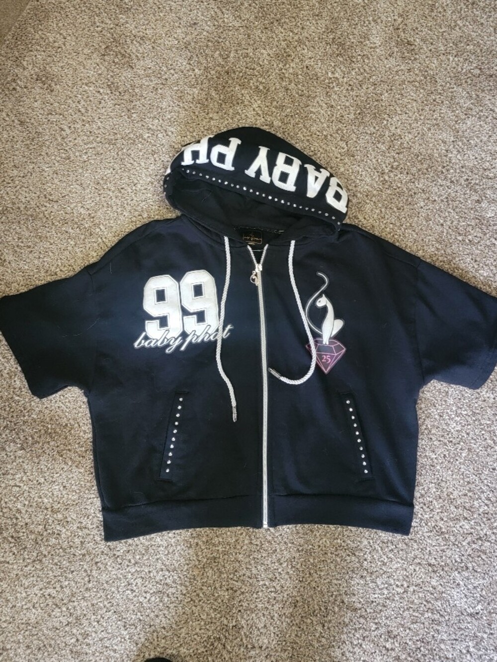 Baby Phat Hoodie Juniors Size Large